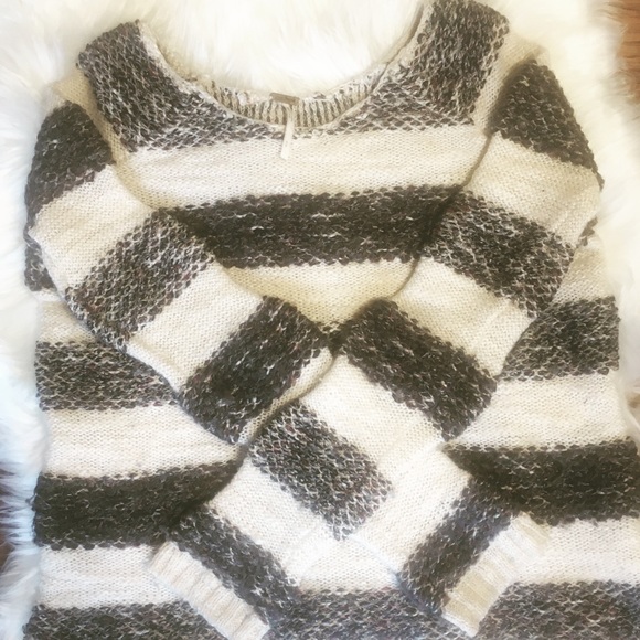 Free People Striped Sweater - Picture 2 of 4